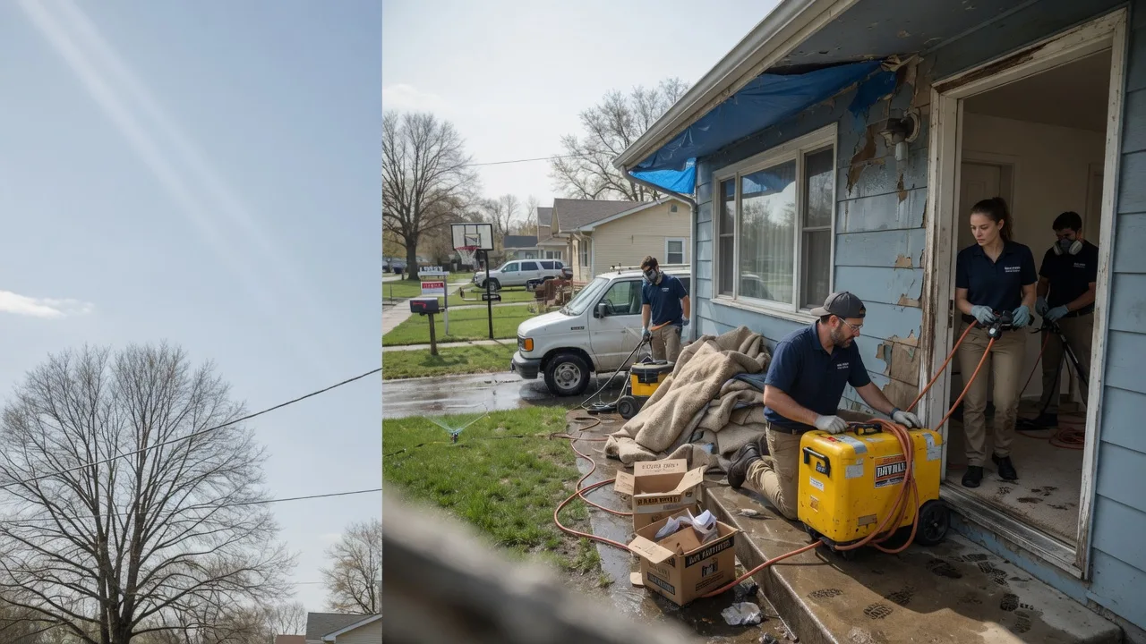 Basement Flood Cleanup in Arcadia, OH near me